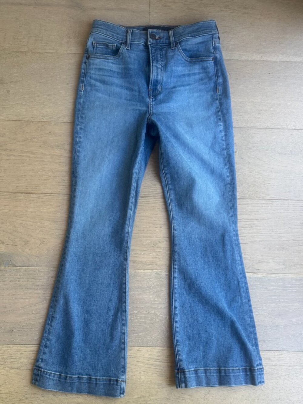 VERONICA BEARD | Carson High Rise Ankle Flare Jeans in Amethyst | Size 26